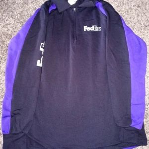 Male FedEx sweater.